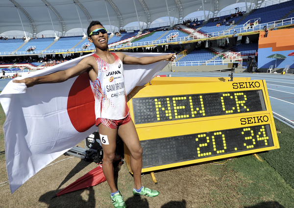 【陸上】男子100m世界王者のジャスティン・ガトリン(35)、サニブラウン(18)にエール　「9秒8台も出せるだろう」