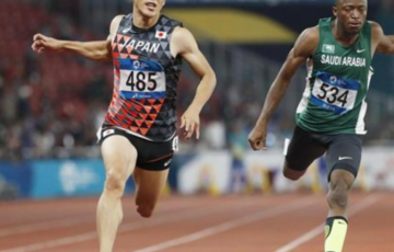 【アジア大会/陸上】男子100m決勝、山縣亮太が銅メダル　10.00秒