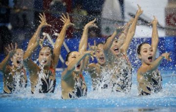 アーティスティックスイミング＝世界水泳チームＴＲ、日本4位