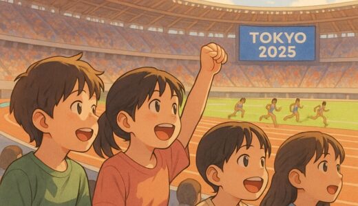東京2025世界陸上、子ども4万人を“夢の観戦”へ無料招待！都の本気がアツすぎる