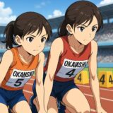 姉妹、決戦のレーンへ─小6で日本記録の岡林結衣が挑んだ“特別な100m”