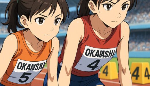 姉妹、決戦のレーンへ─小6で日本記録の岡林結衣が挑んだ“特別な100m”