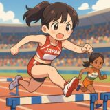 涙の13秒07──田中佑美、あと一歩届かなかった“金メダルへの壁”